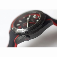 Polaris Automatic 41mm SS Black&Blue Dial Leather Strap A898E/1 OXF