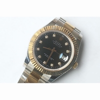 Rolex DateJust II Oyster Fluted YG Two Tone Diamond Markers *4 Dials* Bracelet BP A3136