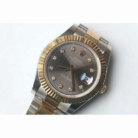 Rolex DateJust II Oyster Fluted YG Two Tone Diamond Markers *4 Dials* Bracelet BP A3136