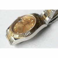 Rolex DateJust II Oyster Fluted YG Two Tone Diamond Markers *4 Dials* Bracelet BP A3136