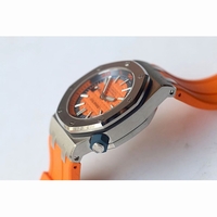 Nautilus Jumbo 5711 RG 1:1 Best Edition Brown Textured Dial RG Bracelet A324 Clone  PF 