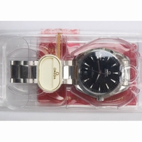 Aqua Terra 150M Master Chronometers 1:1 Best Edition black dial silver second hand SS Bracelet A8900 VSF Super Clone