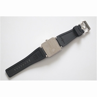 BR 03-92 SS Black Rubber & Leather MIYOTA 9015