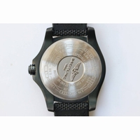 AVENGER BLACKBIRD V17311 Ti DLC 1:1 Best Edition Black Dial Nylon Strap A2824