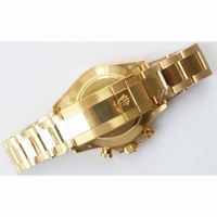 Daytona 116508 Full 18K Gold Wrapped Case Black Dial Bracelet BP A4130 