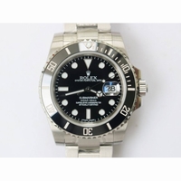 Submariner 116610 LN Black Ceramic SS 1:1 Best Edition Black Dial Bracelet DJ3135 DJF 