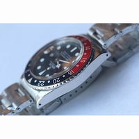 Rolex GMT Master 1675 Vintage Black/Red Bezel White Dot Bracelet BP