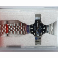 GMT-Master II 126710 BLRO Black/Blue Ceramic Bezel SS Black Dial SS Jubilee Bracelet A2836 