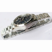 Aqua Terra 150M GMT SS 1:1 Best Edition Blue&Black Textured Dial SS Bracelet A8605 Super Clone VSF 