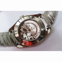 Aqua Terra 150M GMT SS 1:1 Best Edition Blue&Black Textured Dial SS Bracelet A8605 Super Clone VSF 