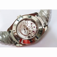 Aqua Terra 150M GMT SS 1:1 Best Edition Blue&Black Textured Dial SS Bracelet A8605 Super Clone VSF 