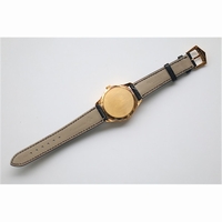 Calatrava 5227 YG Yellow Dial Leather 324SC