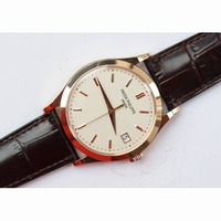 Calatrava 5296R RG 1:1 Best Edition Ivory Dial On Brown Leather Strap 324CS Free box ZF