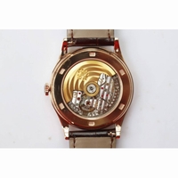 Calatrava 5296R RG 1:1 Best Edition Ivory Dial On Brown Leather Strap 324CS Free box ZF