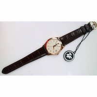 Calatrava 5296R RG 1:1 Best Edition Ivory Dial On Brown Leather Strap 324CS Free box ZF