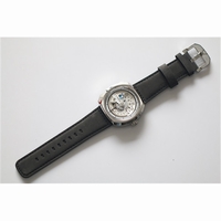 SevenFriday V1-01 Silver Dial Black Leather V6F Miyota 82S7