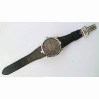Excalibur 42mm Dbex0050 SS 1:1 Best Edition Gray Dial Gray Leather Strap A830 Micro Rotor  RDF