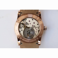 Excalibur 42mm Dbex0050 RG 1:1 Best Edition Brown Dial Brown Leather Strap A830 Micro Rotor RDF