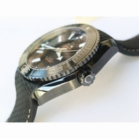 Planet Ocean 45.5mm Deep Black Real Ceramic 1:1 Best Edition Nylon Strap A8906 Super Clone VSF 