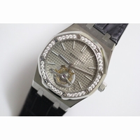 Royal Oak 41mm Tourbillon Diamonds Bezel Leather *4 Dials*