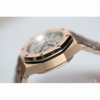 Royal Oak Offshore Rose Gold Bracelet White JF A7750