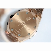 Royal Oak Offshore Rose Gold Bracelet White JF A7750