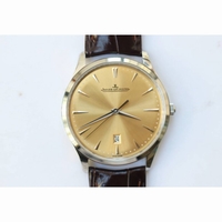 Master 1288420 SS 1:1 Best Edition Gold Dial on Brown Leather Strap A899/1 ZF
