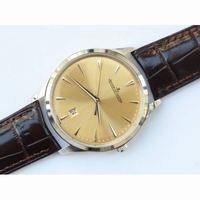 Master 1288420 SS 1:1 Best Edition Gold Dial on Brown Leather Strap A899/1 ZF