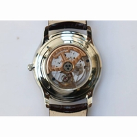 Master 1288420 SS 1:1 Best Edition Gold Dial on Brown Leather Strap A899/1 ZF