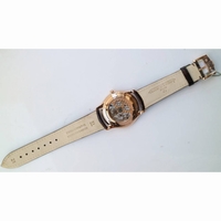 Master 1288420 RG 1:1 Best Edition Black Dial Brown Leather Strap A899/1 ZF 