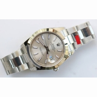 Rolex DateJust II Pres Smooth Bezel Stick Dial BP 2813