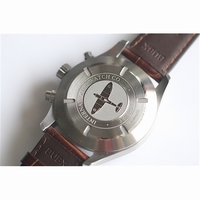 Pilot Spitfire Chrono IW387802 Grey Dial Brown Leather ZF A7750