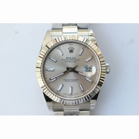 Rolex DateJust II Fluted Bezel Stick Dial BP 2813