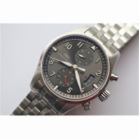 Pilot Spitfire Chrono IW387804 Grey Dial Bracelet ZF A7750