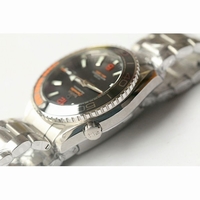 Planet Ocean Professional 600m 43.5mm Orange Number Black Dial Bracelet BP A8900