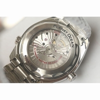 Planet Ocean Professional 600m 43.5mm Orange Number Black Dial Bracelet BP A8900