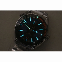 Planet Ocean Professional 600m 43.5mm Orange Number Black Dial Bracelet BP A8900