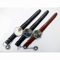 IWC Portuguese Tourbillon IW504602 SS "3 Dials" On Leather Strap ZF Best Edition