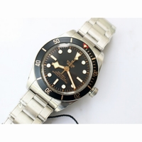 Tudor Heritage Black Bay Shield 39mm Black Bezel Black Dial Bracelet ZF A2824
