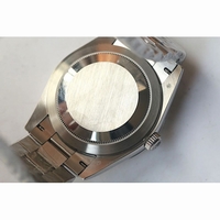 Rolex Day-Date Oyster Fluted Stick Markers Black Dial Bracelet BP A2813