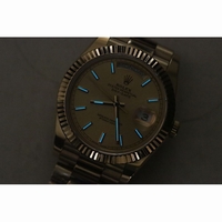 Rolex Day-Date Oyster Fluted YG Stick Markers gold Dial Bracelet BP A2813