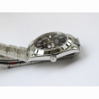 Rolex DateJust II 41mm Pres Smooth Bezel Roman Makers Black&Grey Dial Oyster Bracelet