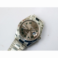 Rolex DateJust II 41mm Oyster Fluted Bezel Roman Makers Black&Grey Dial Oyster Bracelet BP A2813