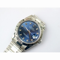 Rolex DateJust II 36mm Oyster Fluted Bezel Diamond Mark "4 Dials" Oyster Bracelet BP A2813