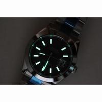 Rolex DateJust II Pres Smooth Grey Stick Dial BP