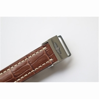 Breitling Bentley GT 44mm White Dial Brown Leather BP A7750