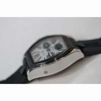 Cartier XL Roadster S Chronograph SS/RU White