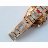 Rolex DayTona 116595RBOW Rainbow Crystal Bezel Diamond Dial RG Bracelet BP A4130