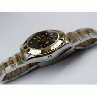Rolex Daytona 116523 YG Plated 904L SS Black Dial TT Bracelet A4130 GMF