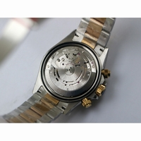 Rolex Daytona 116523 YG Plated 904L SS Black Dial TT Bracelet A4130 GMF
